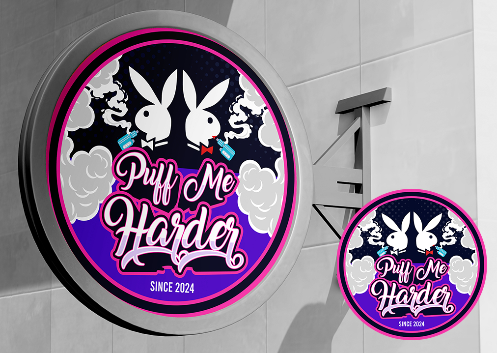 Puff-Me-Harder-Branding
